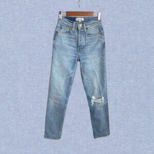 Re/Done Originals 90s High Rise Ankle Crop Jean Size 23